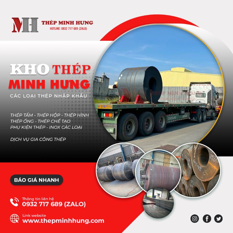 Thép Minh Hưng - Địa chỉ mua thép SCM420 uy tín và chất lượng ở TP.HCM