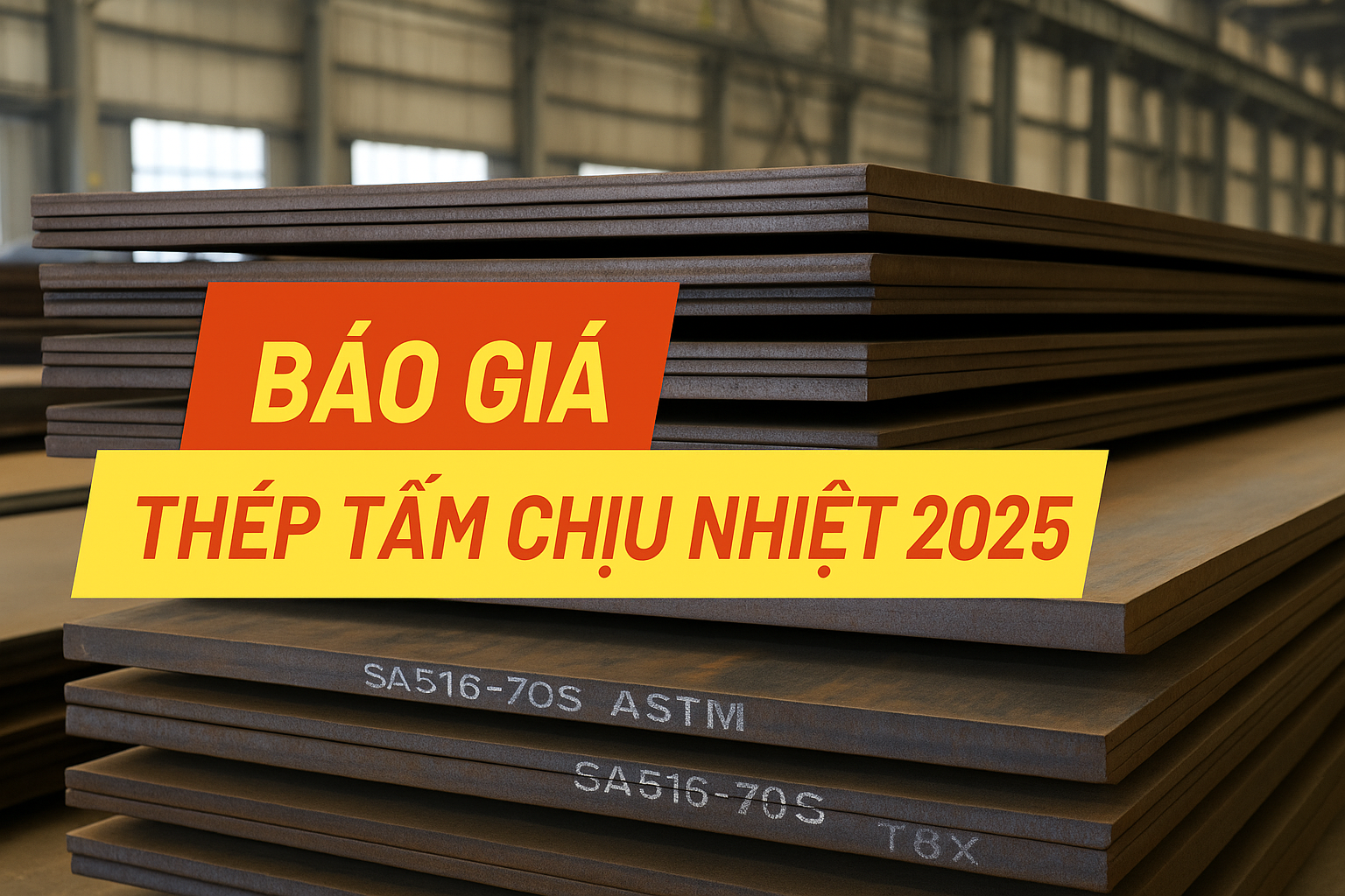 Thép tấm chịu nhiệt tháng 08 2025 MINH HƯNG