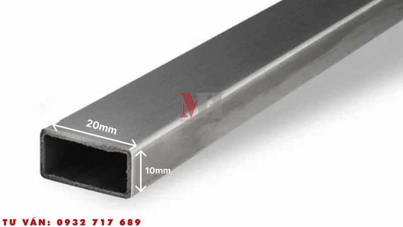 Quy cách và kích thước sắt hộp chữ nhật mã kẽm tiêu chuẩn