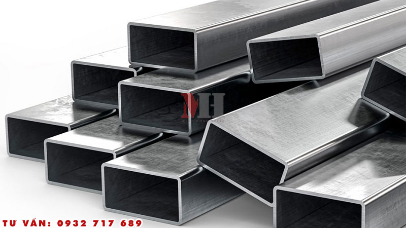 Quy cách và kích thước sắt hộp chữ nhật mã kẽm tiêu chuẩn