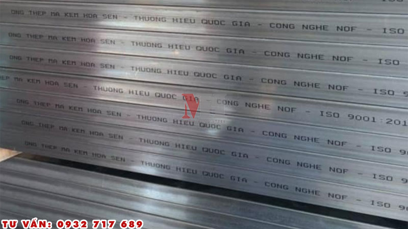 Báo giá sắt hộp 40x80 mạ kẽm Hoa Sen cập nhật mới nhất 2025